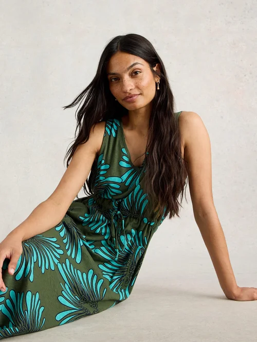 Robe Heidi En Jersey - Green Mlt - XXXL Image 1