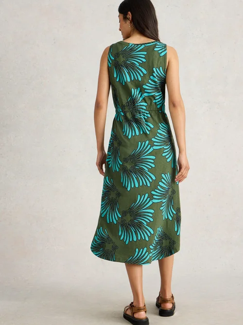 Robe Heidi En Jersey - Green Mlt - XXXL Image 4