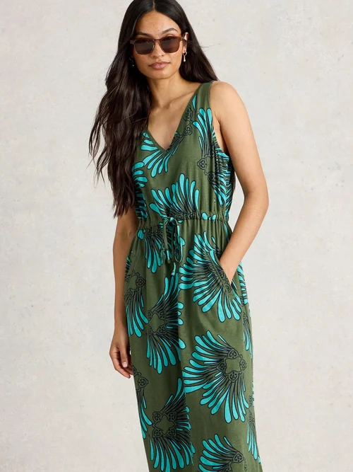Robe Heidi En Jersey - Green Mlt - XXXL Image 3