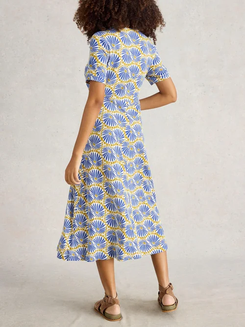 Robe En Jersey Megan - Blue Pr - 52/R Image 4
