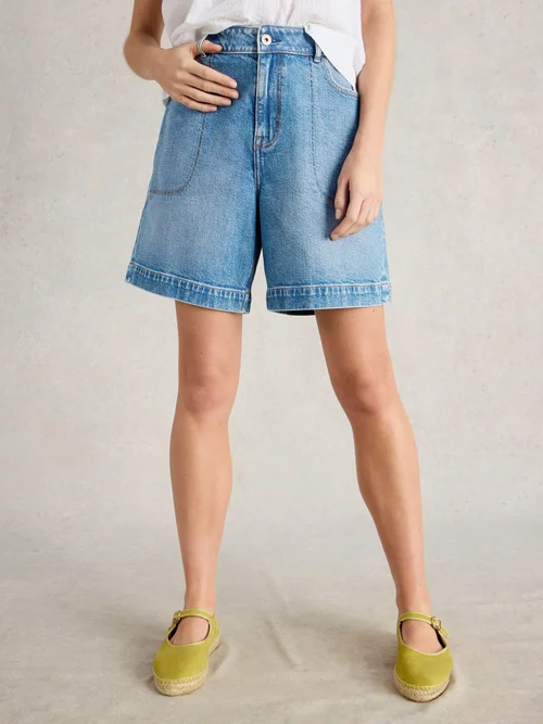 Short en denim Tia - Mid Denim - 52/R Image 3