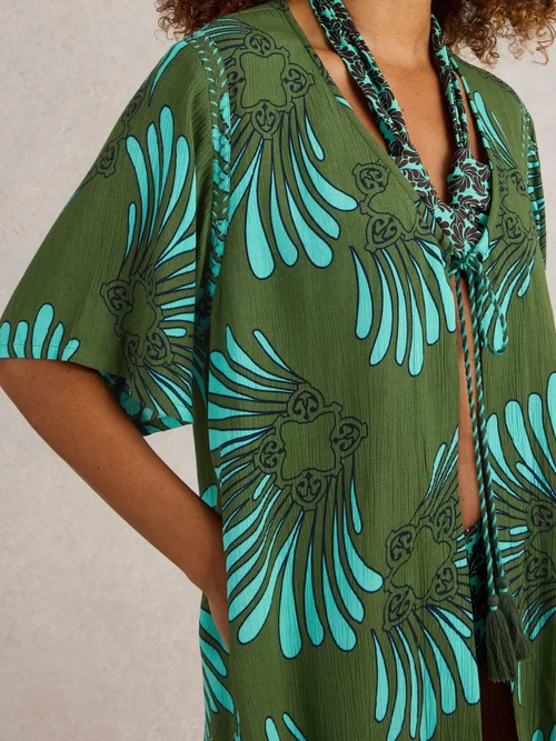 Tunique De Plage Sloane - Green Mlt - XS Image 3
