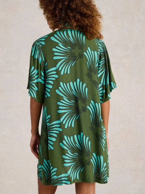 Tunique De Plage Sloane - Green Mlt - XS Image 4