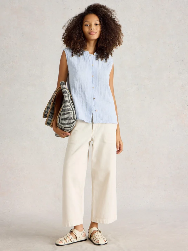 Gilet Yasmin en double tissu