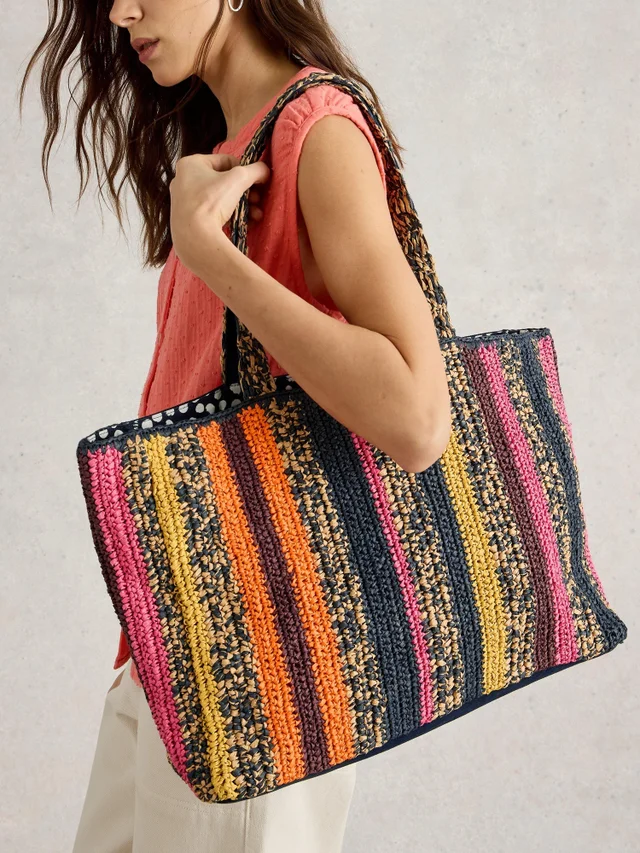 Sac fourre-tout Sabrina au crochet