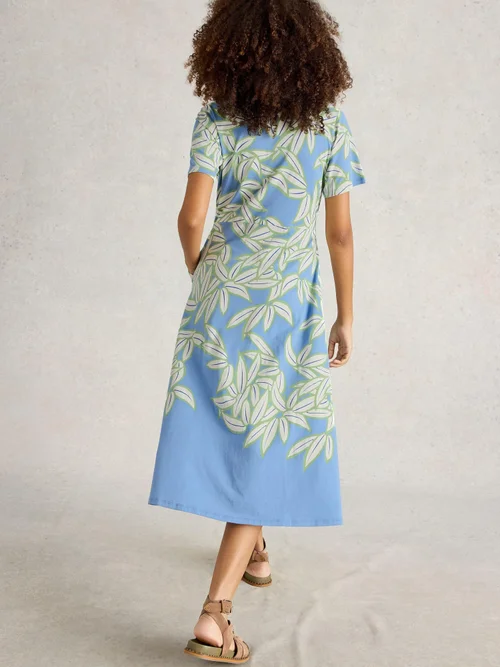 Robe Chemise En Jersey Rua - Blue Pr - 52/R Image 4