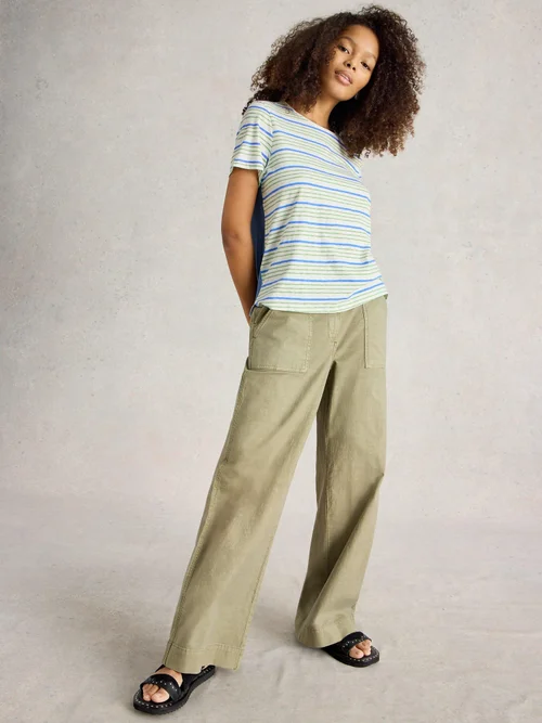 T-Shirt Mixte Abbie - Blue Mlt - 52 Image 2