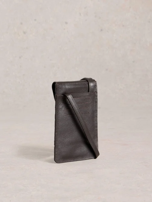 Sac À Téléphone Coco Weave En Cuir Image 4