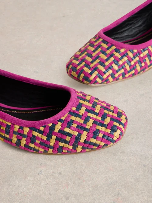 Ballerines tissées Ellie - Pink Mlt - 37 Image 3