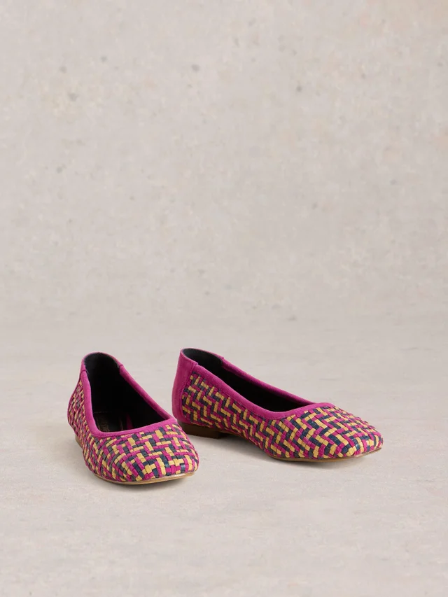 Ballerines tissées Ellie