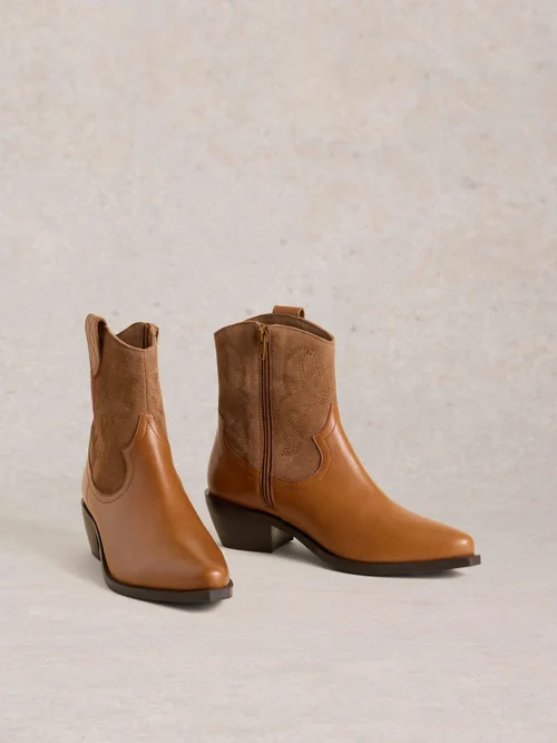 Botte western Beau - Mid Tan - 40 Image 3
