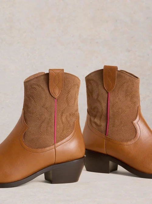 Botte western Beau - Mid Tan - 40 Image 4