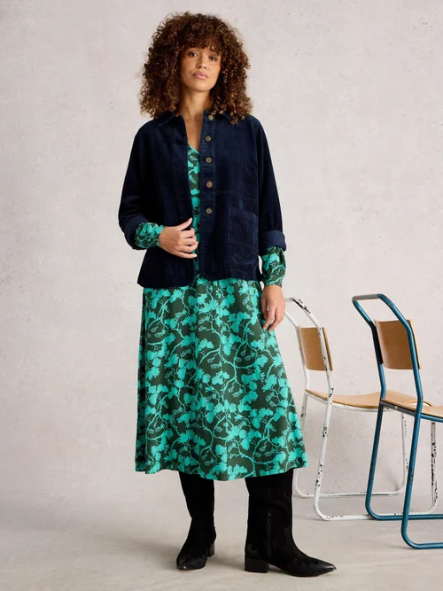 Veste En Velours Côtelé Carrie - Dark Navy - 46/R Image 2