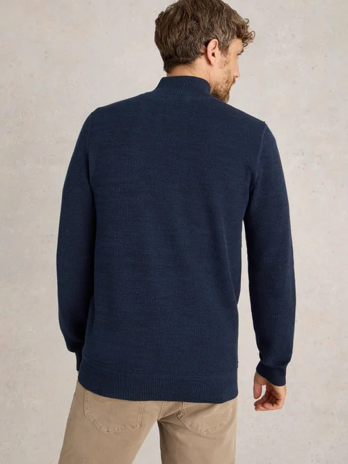 Pull À Col Cheminée Attadale - Dark Navy - XXL Image 4