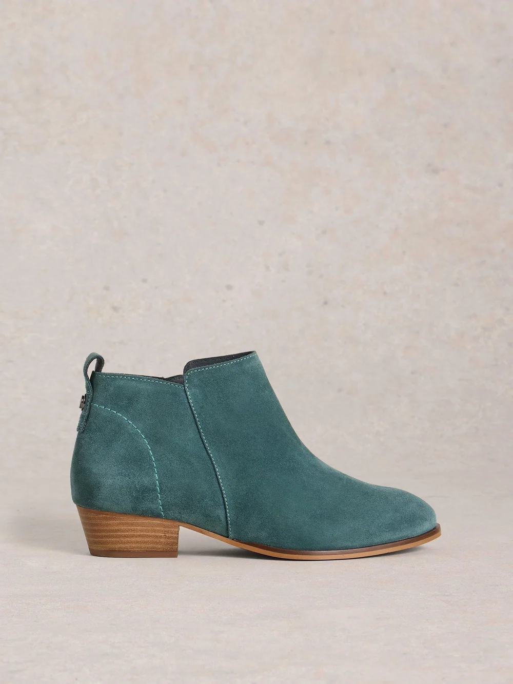 Bottines En Daim Willow - Mid Teal - 41 Image 1