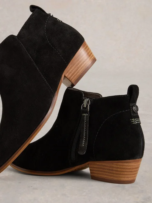 Bottines En Daim Willow - Pure Blk - 41 Image 3
