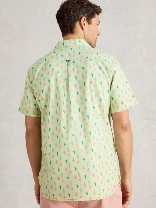 Chemise imprimée cactus Hayle - Green Pr - XL Image 4