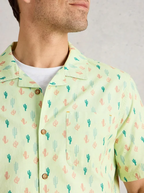 Chemise imprimée cactus Hayle - Green Pr - XL Image 3