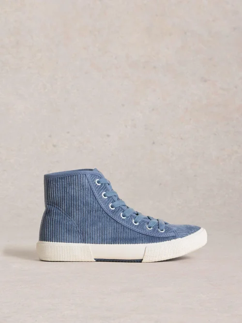 Baskets montantes Pippa Cord - Mid Blue - 41 Image 1