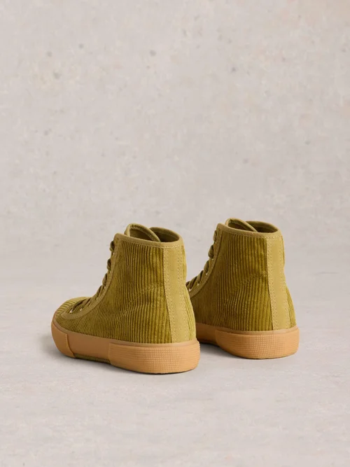 Baskets montantes Pippa Cord - Mid Green - 41 Image 4