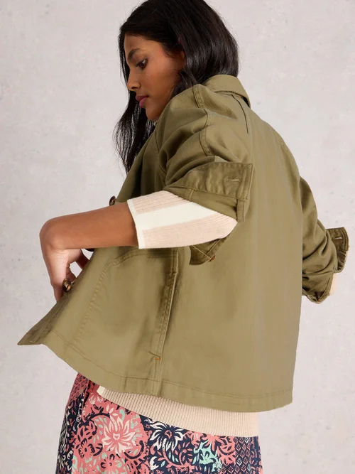 Veste En Denim Eden - Khaki Grn - 52/R Image 4