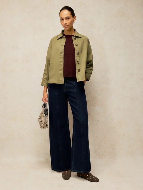 Veste En Denim Eden - Khaki Grn - 52/R Image 2