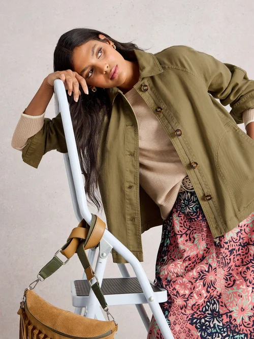 Veste En Denim Eden - Khaki Grn - 52/R Image 1
