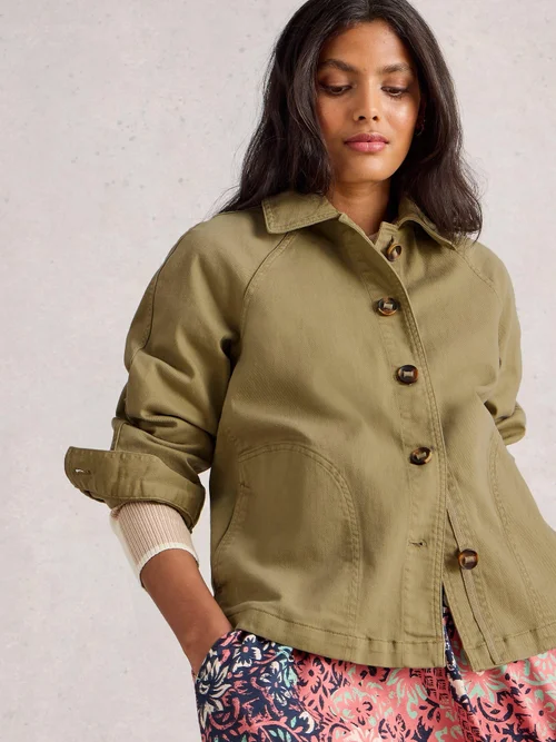 Veste En Denim Eden - Khaki Grn - 52/R Image 3