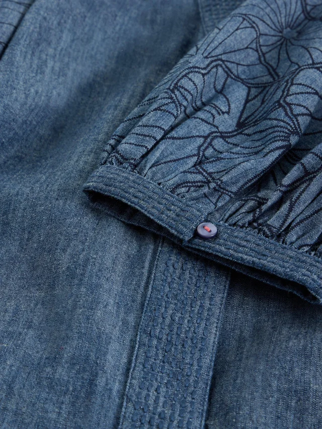 Robe Finley en chambray