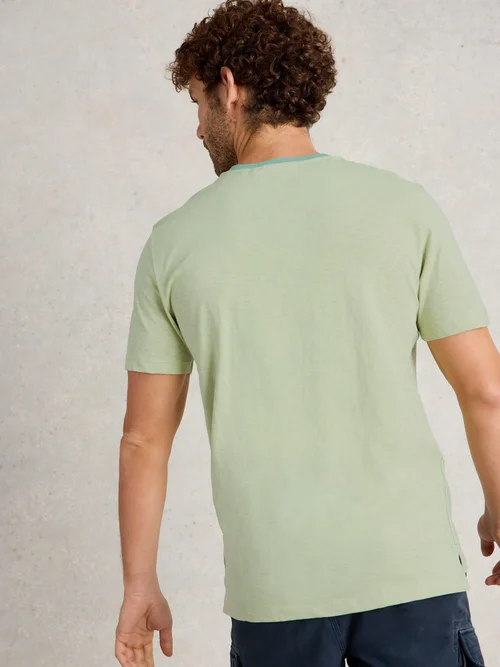 T-shirt graphique Abersoch Bike - Green Pr - XXXL Image 4