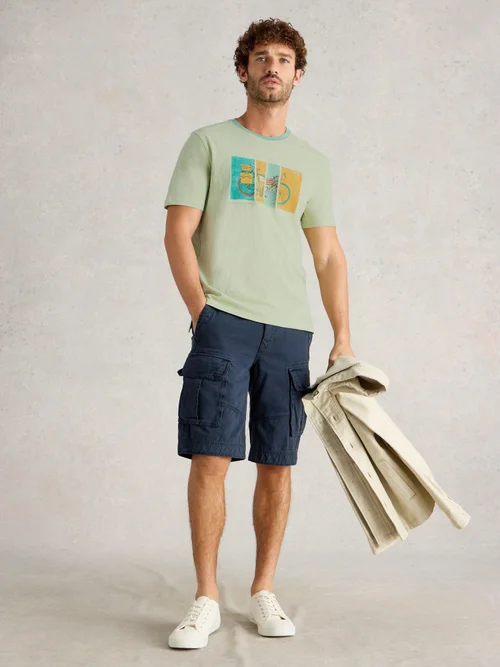 T-shirt graphique Abersoch Bike - Green Pr - XXL Image 2