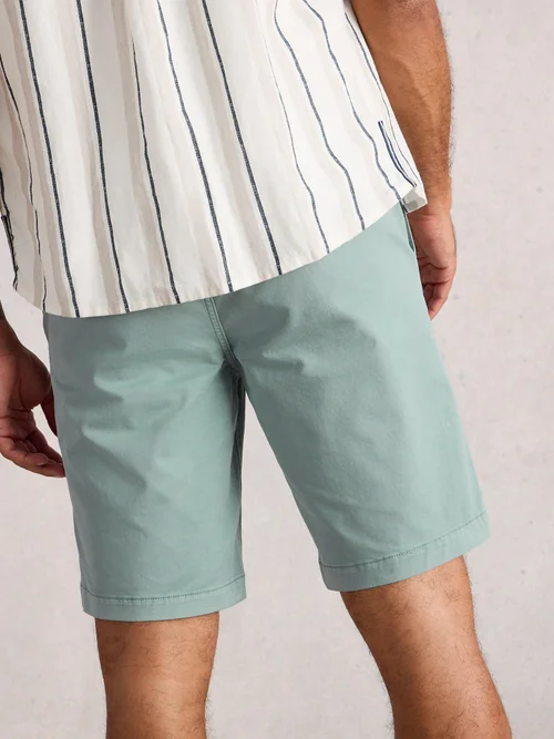 Chino-Shorts aus Bio-Baumwolle - Lgt Blue - 38/R Image 4