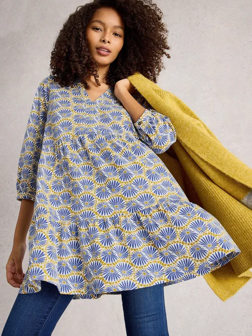 Tunique Marta - Blue Mlt - 38 Image 1