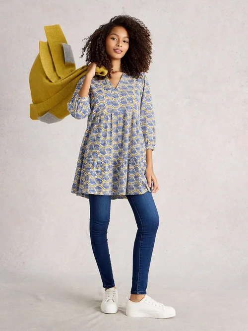 Tunique Marta - Blue Mlt - 38 Image 2