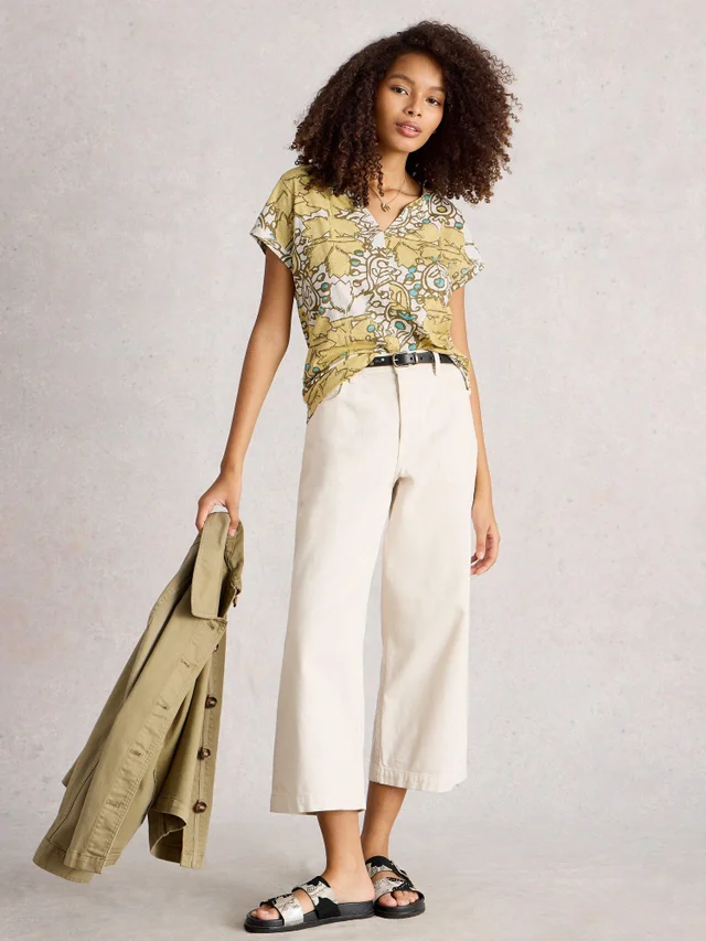 T-Shirt À Encolure En V Nelly