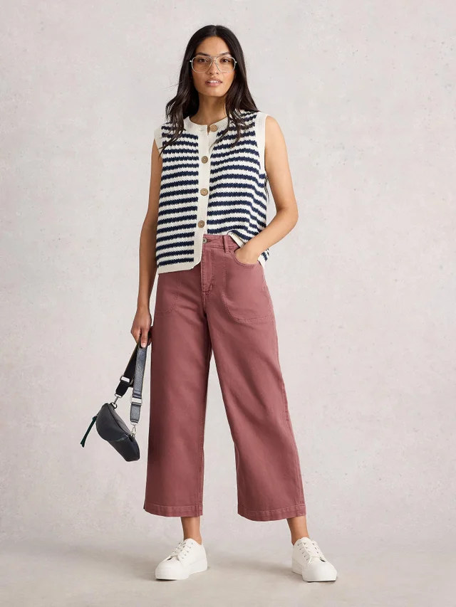 Jean Court À Jambes Larges Tia