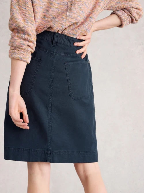 Jupe Chino Tia - Dark Navy - 52 Image 4