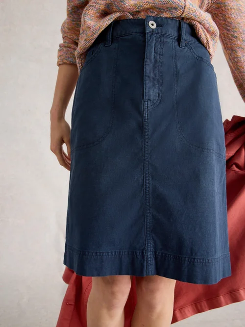 Jupe Chino Tia - Dark Navy - 52 Image 1