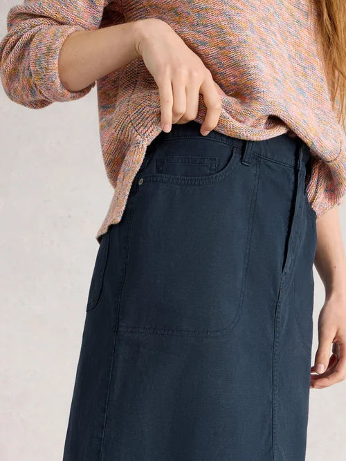 Jupe Chino Tia - Dark Navy - 52 Image 3