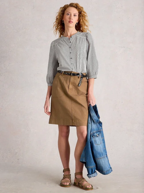 Jupe Chino Tia - Mid Tan - 52 Image 2