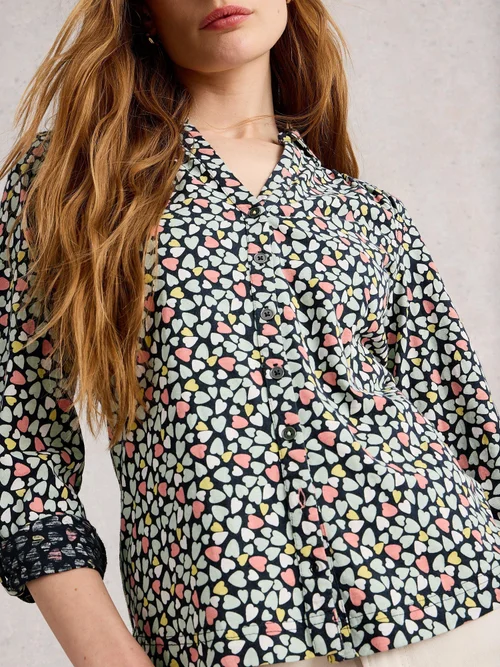 Chemise En Jersey Annie - Blue Mlt - 52 Image 3