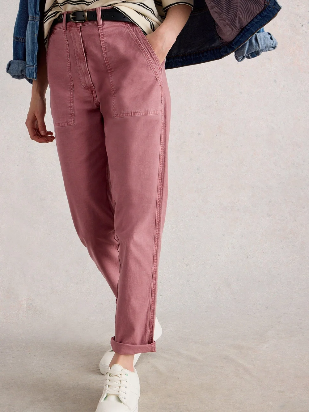 Pantalon Chino Twister - Mid Pink - 52/R Image 1