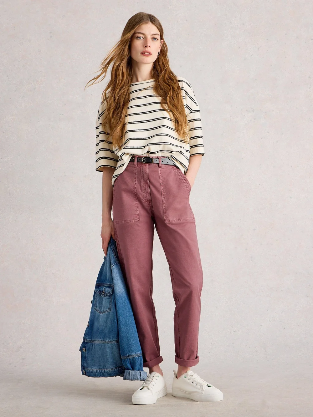 Pantalon Chino Twister - Mid Pink - 52/R Image 1