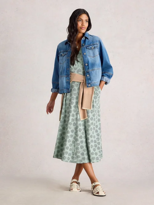 Robe En Jersey Megan - Lgt Green - 52/R Image 2