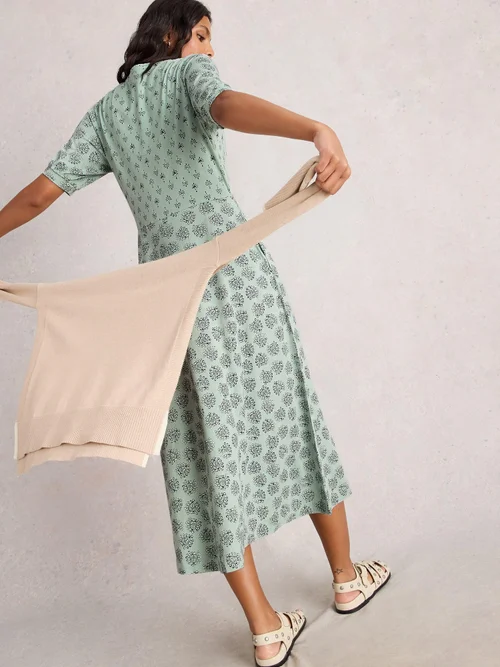 Robe En Jersey Megan - Lgt Green - 52/R Image 4