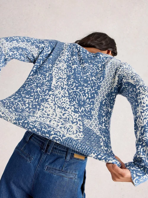 Pull Imprimé Olive - Blue Pr - 52 Image 4