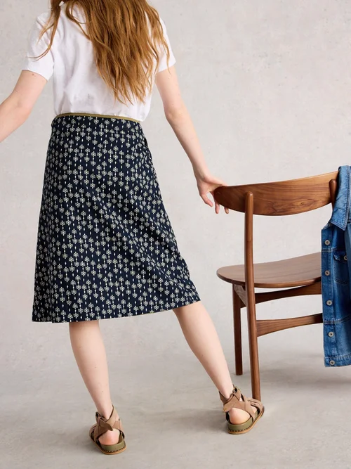 Jupe Réversible Nell - Navy Multi - 52 Image 4