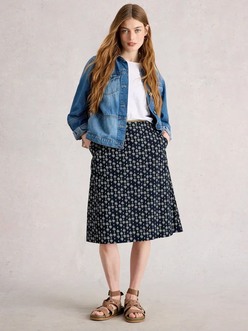 Jupe Réversible Nell - Navy Multi - 44 Image 2