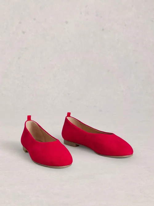 Escarpins ballerines en cuir Cheri - Dk Red - 40 Image 3