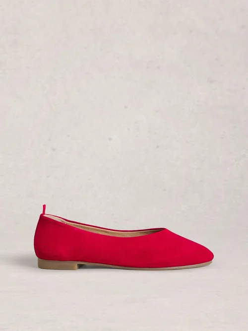 Escarpins ballerines en cuir Cheri - Dk Red - 41 Image 1